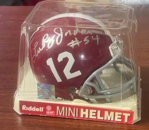 HANDSIGNIERTER MINIHELM LEE ROY JORDAN ALABAMA - Bild 1 von 5