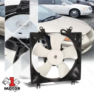 Conjunto de ventilador de refrigeración de radiador estilo OE para 98-00 Sebring/Avenger 2,0 L/2,5 L cupé Foto 1 de 4