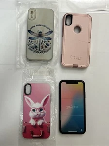Apple iPhone XR 64GB - Fully Unlocked -EXCELLENT-V GOOD CONDITION & 3 Cases!! - Picture 1 of 21