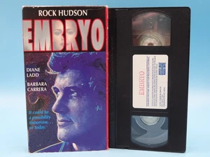 Embryo VHS 1976 Rock Hudson Sci‑Fi Horror Genetic Experiment Cult Classic - Imagen 1 de 5