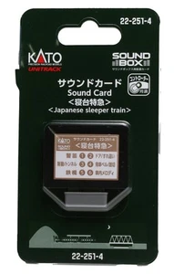 KATO N scale Sound System Sound Card Japanese sleeper train 22-251-4 - Imagen 1 de 2
