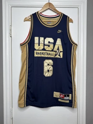 Camiseta cosida Nike 1992 Team USA Dream Team Patrick Ewing talla grande  Foto 1 de 3