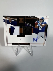 2022 Impeccable Football Wandale Robinson Elegance Dual RPA /5 - Picture 1 of 2