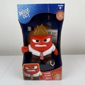 Disney Pixar Inside Out Anger Flames Pop Out Tomy Figure With Newspaper - Picture 1 of 12