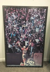 Nike Jerry Rice 'Just Did It' Vintage 1995 San Francisco 49ers Poster On Board - Bild 1 von 13