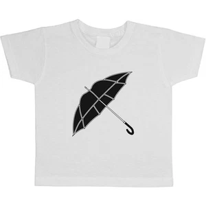 'Open Black Umbrella' Children's / Kid's Cotton T-Shirts (TS030083) - Picture 1 of 9