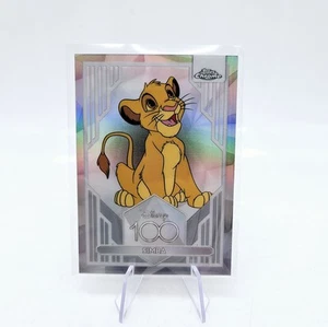 Disney Topps Chrome Simba #65 Lion King Silver Refractor 2023 - Imagen 1 de 2