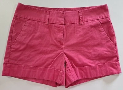 Shorts femininos rosa 7th Avenue New York & Company tamanho 4 Sku #27 - Imagem 1 de 4
