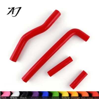 For YAMAHA YZ250F 2002-2005 WR250F 2001-2006 Silicone Radiator Coolant Hose Red - Image 1 of 4