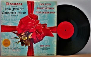 🎄 Firestone Presents "YOUR FAVORITE CHRISTMAS MUSIC ~ # 6": Jack Jones: VG 🎄 - Picture 1 of 9