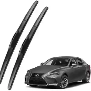 Genuine Set Windshield Wiper Blades For 2014-2023 Lexus IS200T IS250 IS300 IS350 - Picture 1 of 12