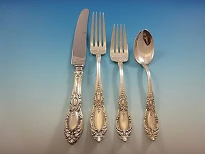 King Richard by Towle Sterling Silver Flatware Set For 8 Service 32 Pieces - Picture 1 of 6