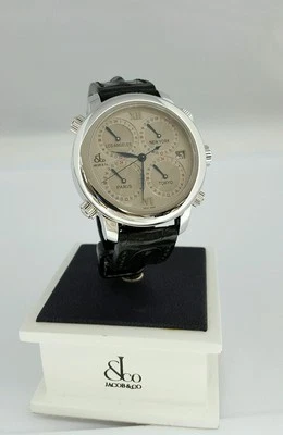 Jacob & Co H24 Five Time Zone Gray Dial Mens Automatic Watch H24SSG - Image 1 of 4