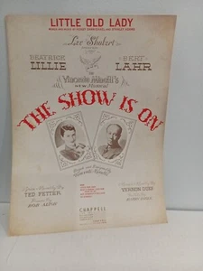 Partituras Little Old Lady "The Show is On" Beatrice Lillie & Bert Lahr 1936 - Imagen 1 de 3