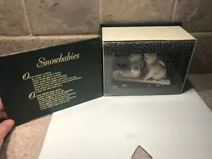 DEPT 56 Winter Tales Snowbabies "Down The Hill We Go" Originalverpackt - Bild 1 von 6