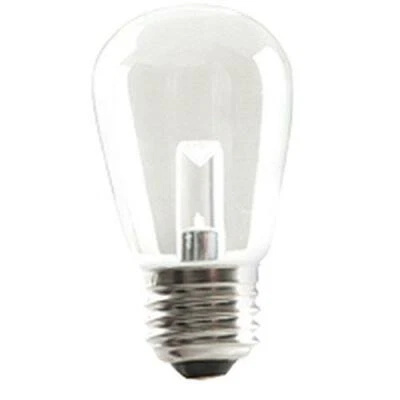 (Pack of 25) Halco 80522 - S14CL1C/827/LED 1.4W Clear 2700K Dimmable E26 ProLED  - Image 1 of 3