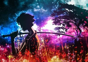 NEW SAMURAI CHAMPLOO JAPANESE MANGA WALL ART POSTER OR CANVAS SIZE A4 TO A0 - Picture 1 of 2