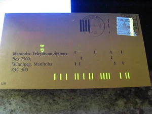 CANADA Sc 951 32c coil 1 bar tag error on cover! - Picture 1 of 3