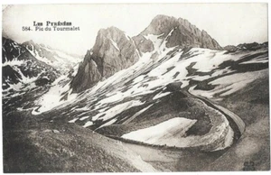 Les Pyrénées 65 Pic du Tourmalet, Luz-St-Sauveur CPA non circulée à dos vert - Picture 1 of 2