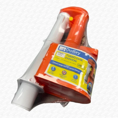 Dudley Turbo 44-R 2-Part Syphon D Shape Toilet Flush Siphon 11" Tall S44R - Image 1 of 4