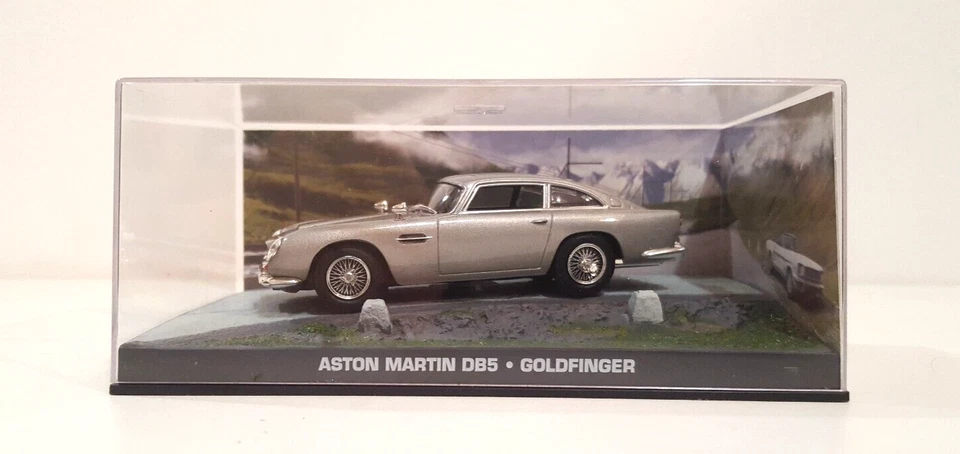 ASTON MARTIN DB5 - GOLDFINGER - 007 JAMES BOND AUTO COLLECTION -SCALA 1/43 - Immagine 1 di 4