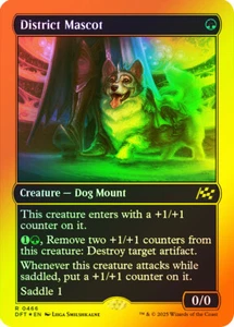 Lámina de primer lugar para mascotas de distrito MTG FOIL - AETHERDRIFT #466 - Imagen 1 de 1