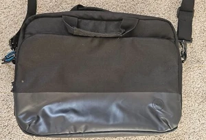 Dell Laptop Shoulder Messenger Bag in black Multi Pockets L42cm x H33cm x W8cm - Afbeelding 1 van 8