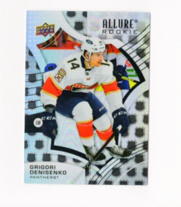 2021-22 Upper Deck Allure Grigori Denisenko #125 Rookie NHL Shield 2005 Florida