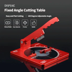 DSPIAE CRAFT TOOLS AT-AC BALL BEARING 180° Cutting Table Angle Cutting Station - Picture 1 of 13