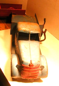 Camión de plataforma plana Buddy "L" de acero prensado de 1930 - Imagen 1 de 3