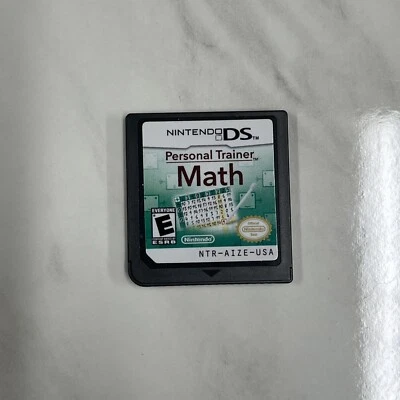 Personal Trainer Math Nintendo DS TESTED WORKING - Image 1 of 2