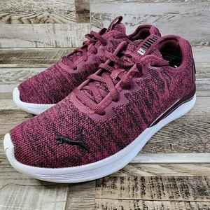PUMA Women's Ballast - 19184203 Fig-Black White Ankle-High Running Shoe - Sz 7.5 - Picture 1 of 14