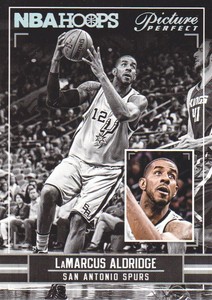 2017-18 Hoops Basketball Picture Perfect #PP-18 LaMarcus Aldridge