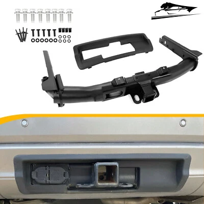 For 2011-2022 Jeep Grand Cherokee Rear Trailer Hitch Receiver W/ Bezel Class 4 - Image 1 of 4