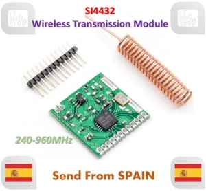 SI4432 Wireless Module Wireless Communication Module 470MHz 433MHz 1000m - Imagen 1 de 9