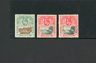 Sello de Santa Helena 1903 SG55, SG56 MNH y usado Foto 1 de 2