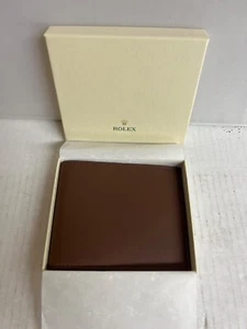 Rolex Portafoglio Marrone in Confezione Regalo RP4127-KF-ASBB 2019 - Foto 1 di 9