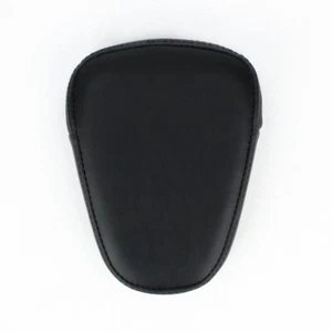 Motorcycle Black Rear Backrest Sissy Bar Cushion Pad For Harley XL 883 1200 - Foto 1 di 8