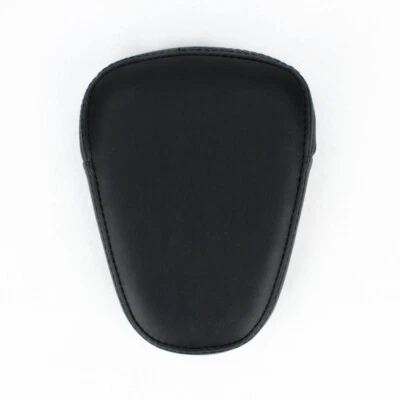 Motorcycle Black Rear Backrest Sissy Bar Cushion Pad For Harley XL 883 1200 Foto 1 de 4