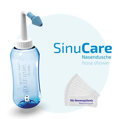 Nasivent SinuCare Nasendusche inkl. 10 Beutel Nasenspülsalz