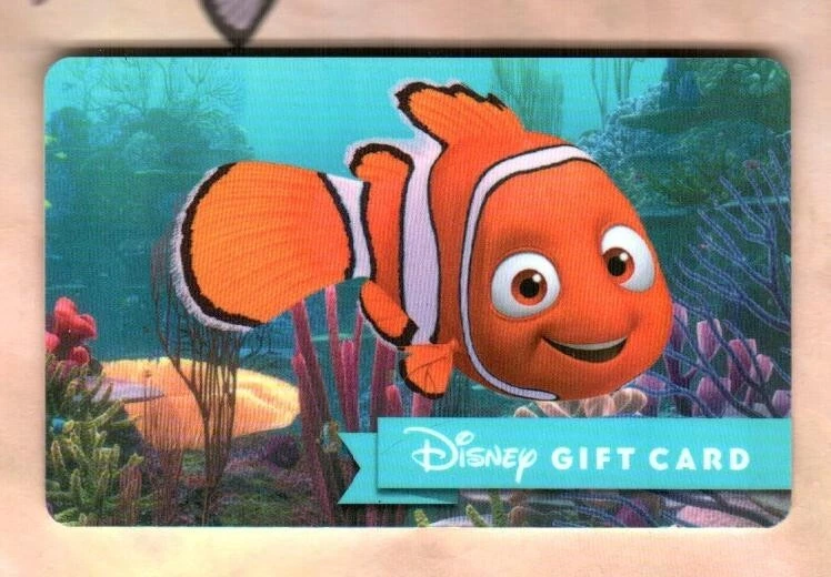 DISNEY Finding Nemo ( 2015 ) Gift Card ( $0 ) - Image 1 of 1