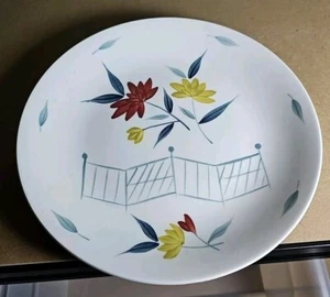 Hervorragende Vintage Ridgeway Potteries 9" Teller Mid Century, handbemalt. #2 - Bild 1 von 4