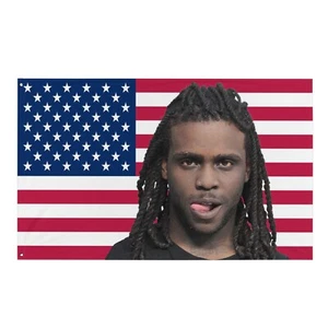 Chief Keef Flag - Love Sosa Hip Hop Home Tapestry 34" X 56" - Picture 1 of 11