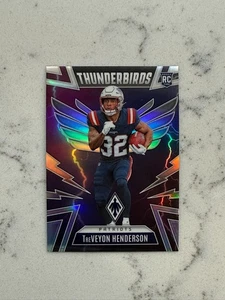 2025 PHOENIX TreVEYON HENDERSON THUNDERBIRDS ROOKIE RC SILVER PRIZM  - Picture 1 of 2
