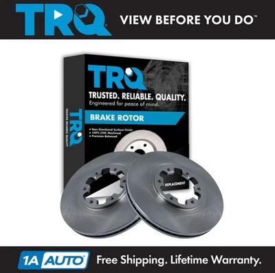 Rotores de freno delanteros TRQ para Nissan Pathfinder 1998-2003 Infiniti QX4 1998-2004 Foto 1 de 4