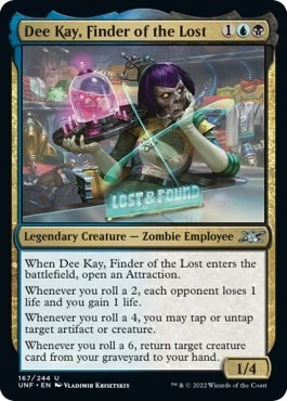 Magic The Gathering - Dee Kay, Finder of the Lost - 167 - Unfinity - Casi nuevo Foto 1 de 1