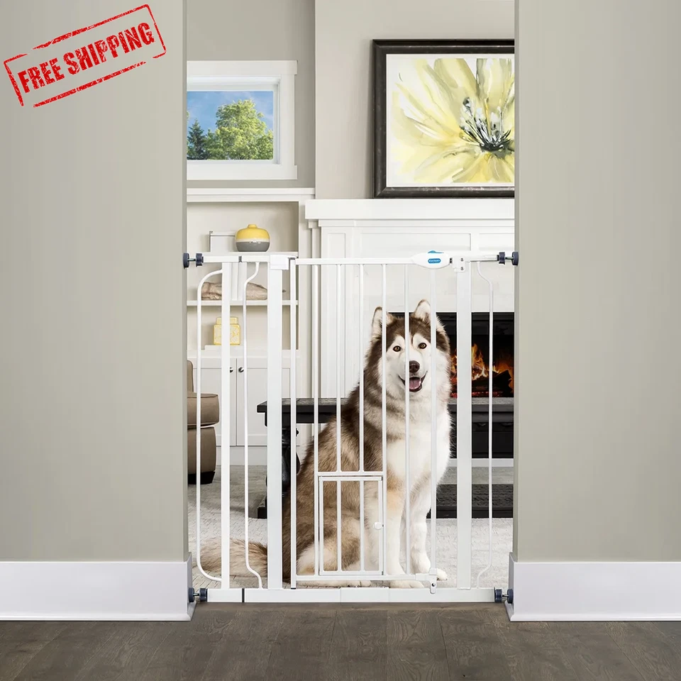 Carlson 36inch Extra Tall Pet Gate With Included Extension Kit