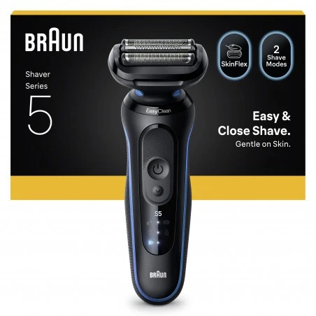 BRAUN SHAVER 52-B1000S RASOIO SERIE 5 RICARICABILE WET E DRY
