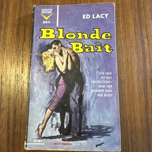 sleaze paperback Blonde Bait Ed Lacy 1959 Gga Sleaze Zenith Book sexy - Imagen 1 de 7