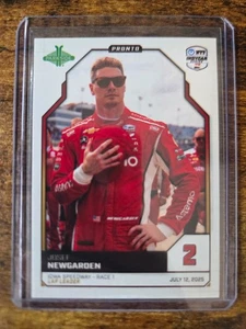 2025 Parkside Indycar Pronto Josef Newgarden Lap Leader Iowa Speedway /299 #92 - Picture 1 of 2